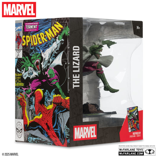 Mcfarlane Toys Marvel 1:10 - Lizard with Scene