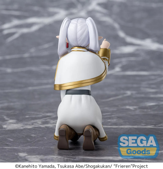 Sega Frieren Poking Something Statue