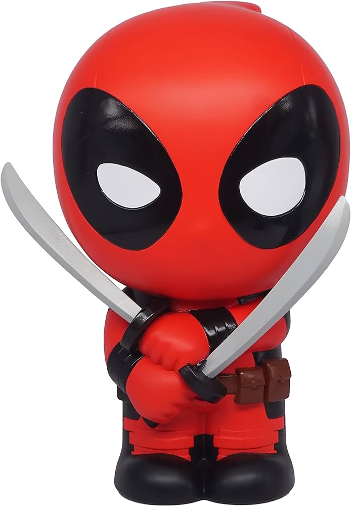 Alcancia Monogram PVC Deadpool