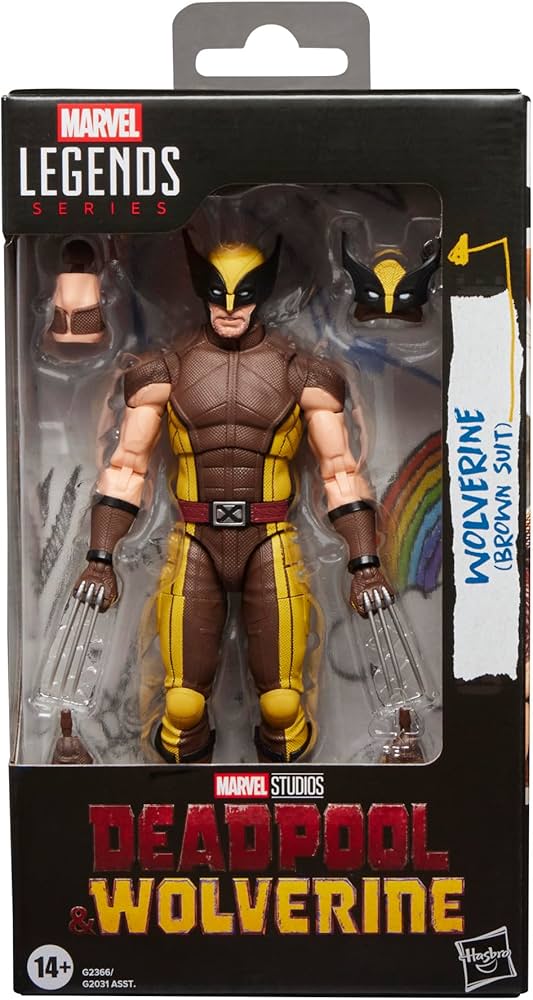 Marvel Legends Deadpool & Wolverine - Wolverine Brown suit