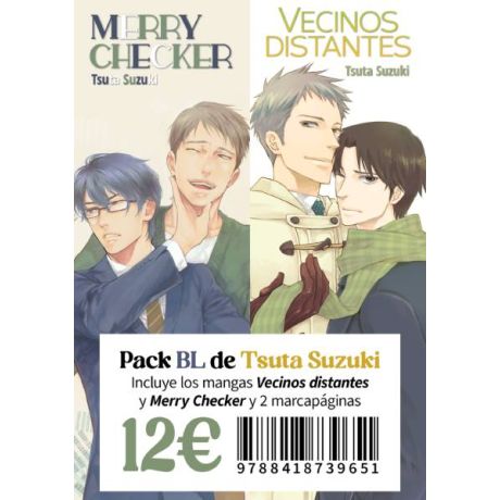 PACK BL DE TSUTA SUZUKI (Vecinos Distantes + Merry Checker)