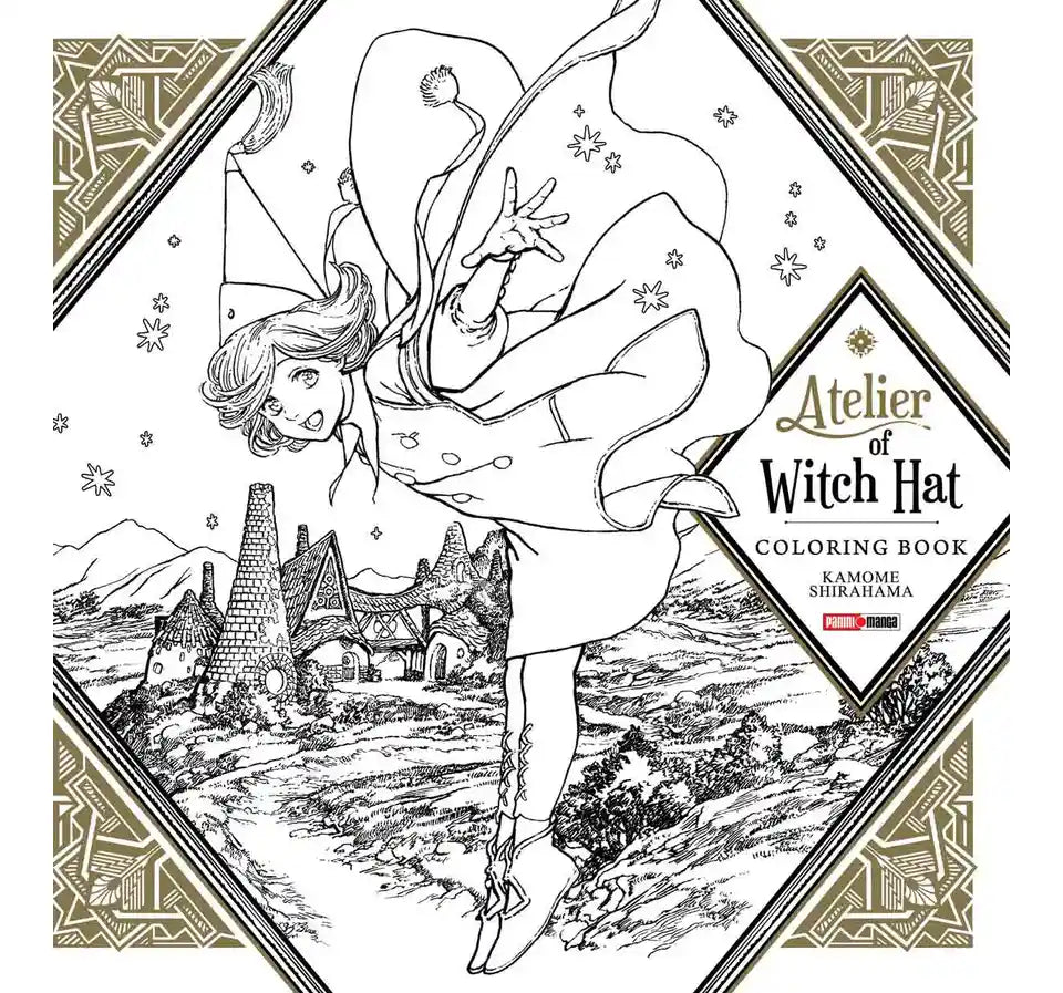 ATELIER OF WITCH HAT COLORING BOOK
