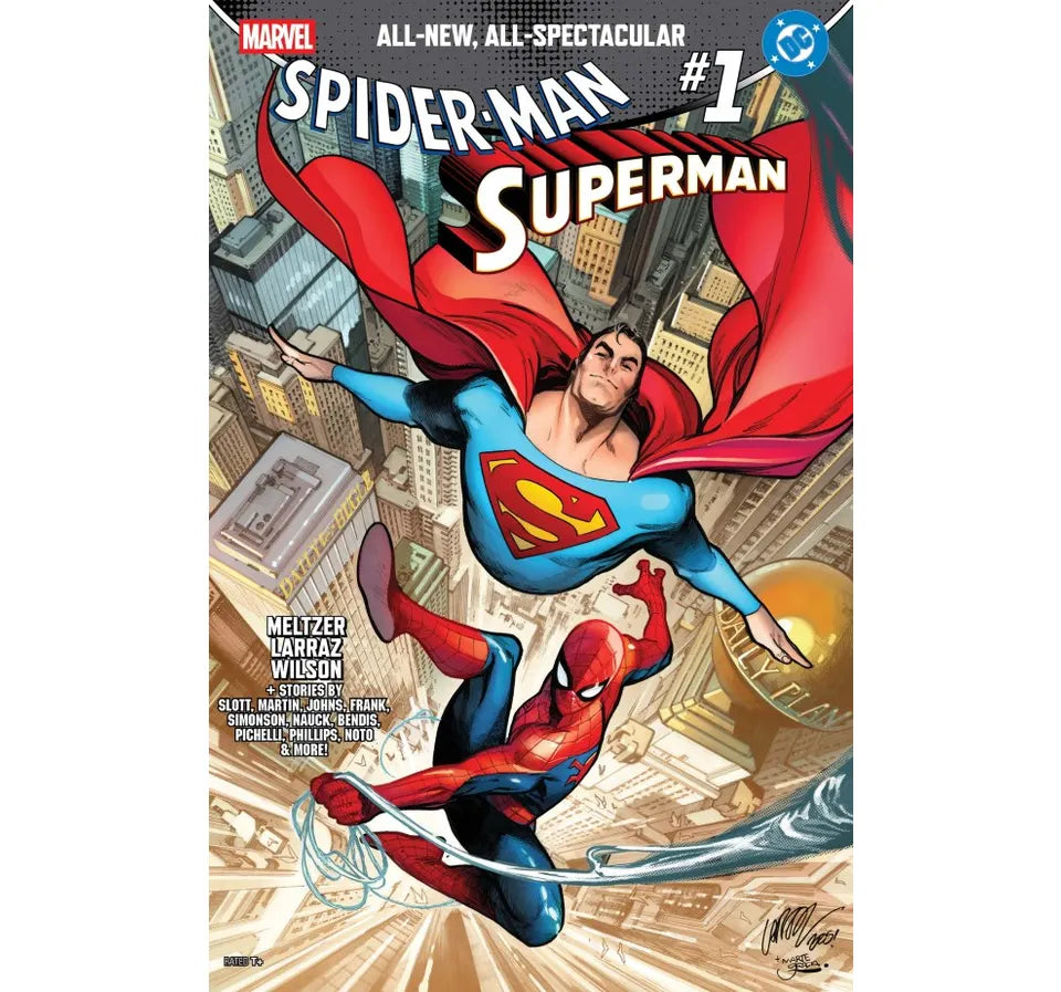 SPIDER MAN - SUPERMAN #1 VARIANTE 4 GREG CAPULLO