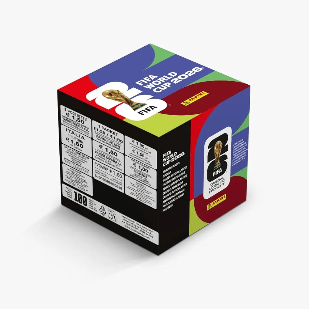PREVENTA WCUP 2026 PANINI CAJA CON 100 SOBRES
