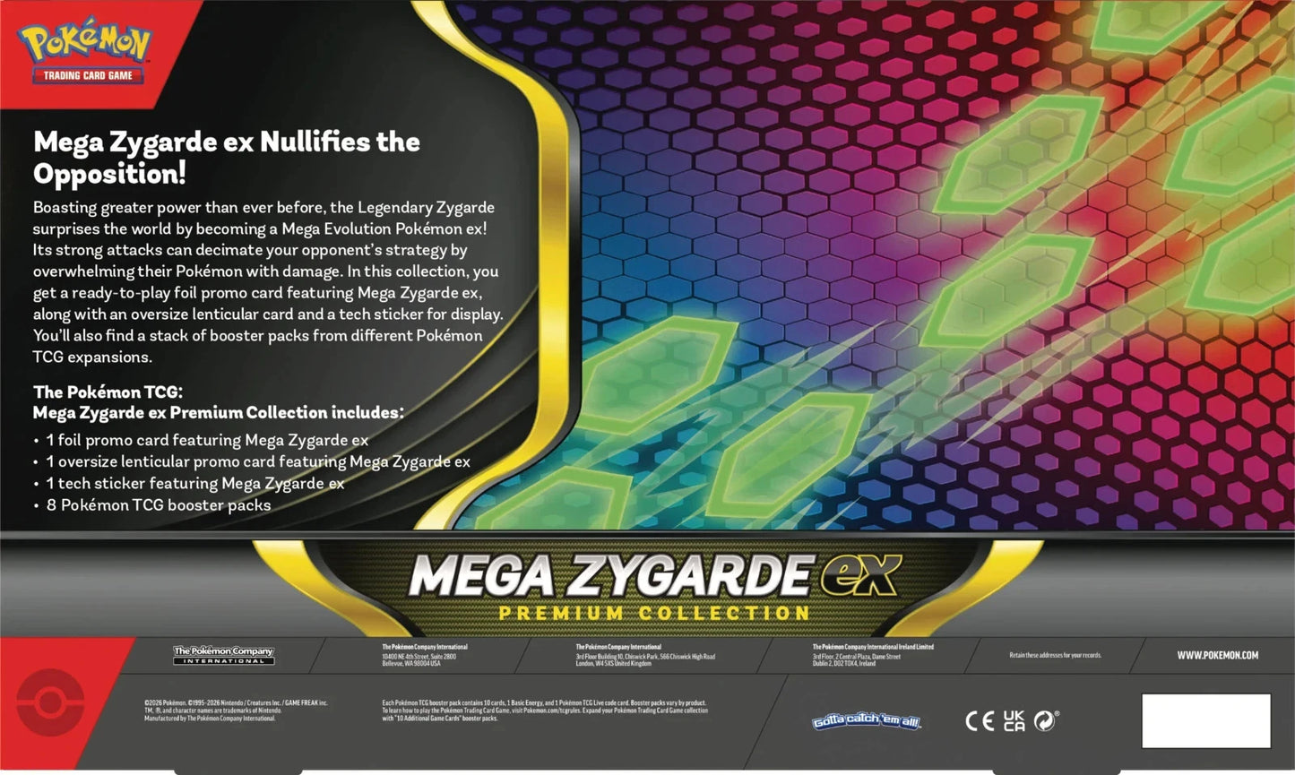 TCG Pokemon - Mega Zygarde EX Premium Collection