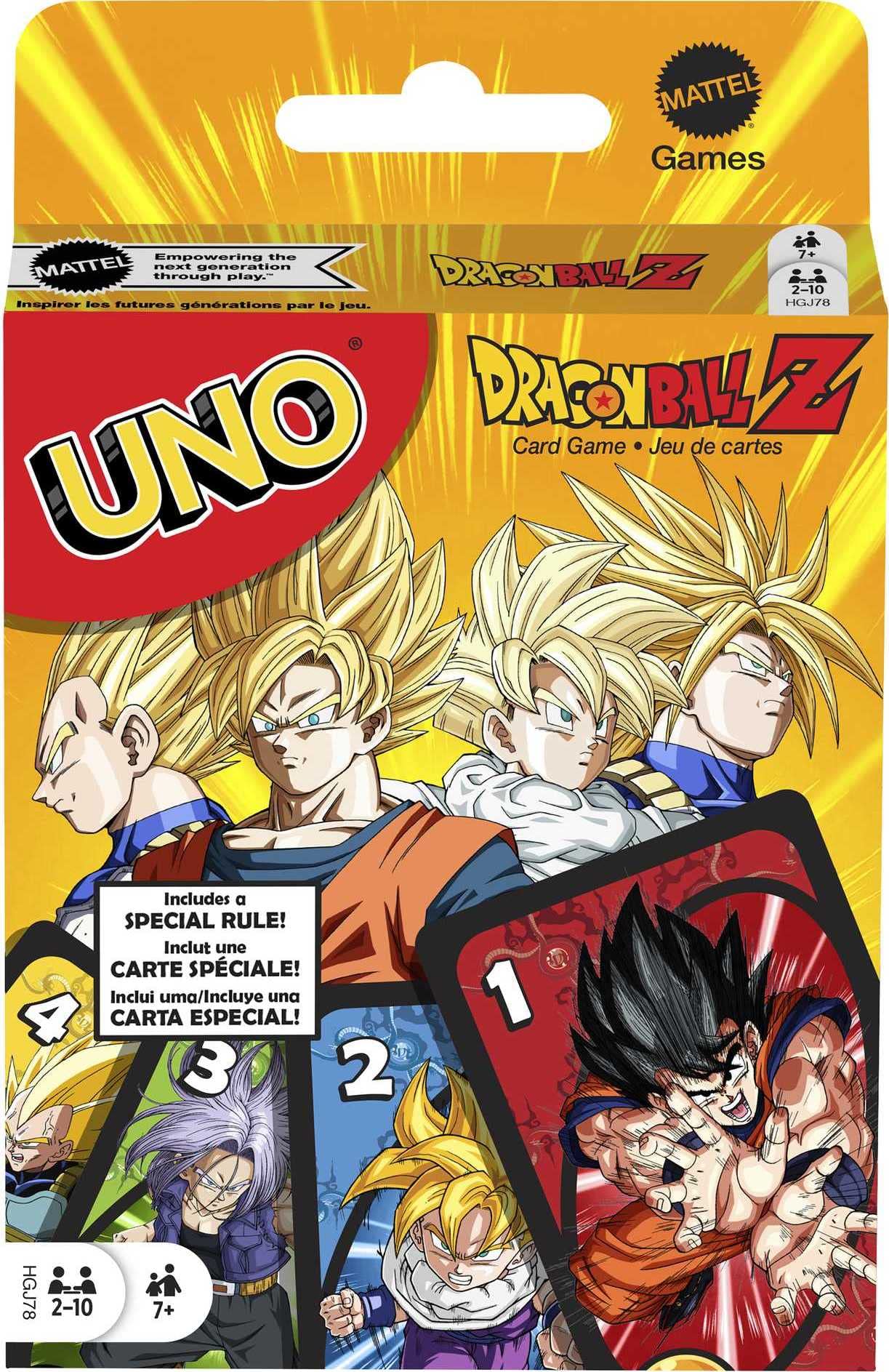 UNO - JUEGO DE CARTAS DRAGON BALL Z