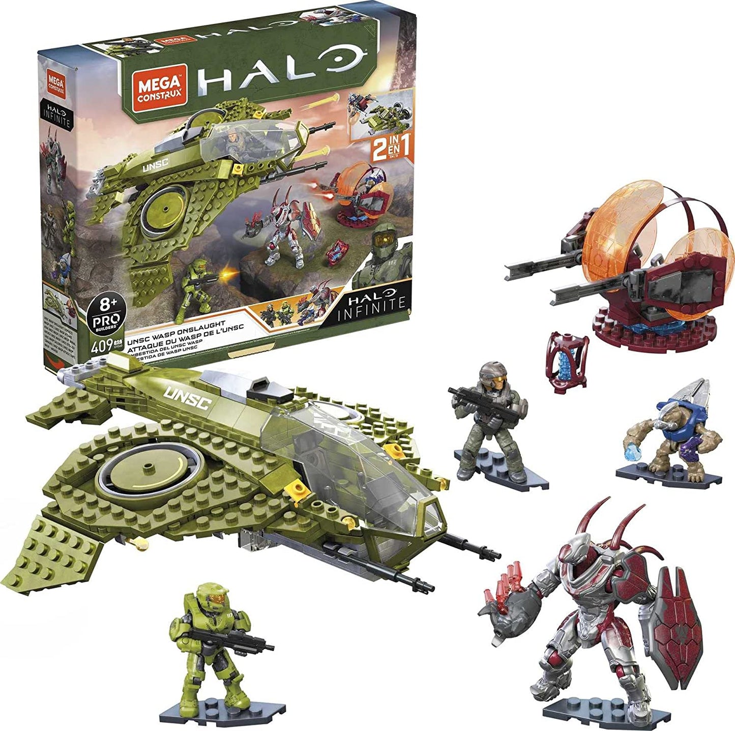 MEGA CONSTRUX - HALO UNSC WASP Onslaught