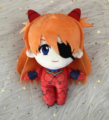 Peluche Evangelion - Souryuu Asuka Langley - Figurine Douce Collection