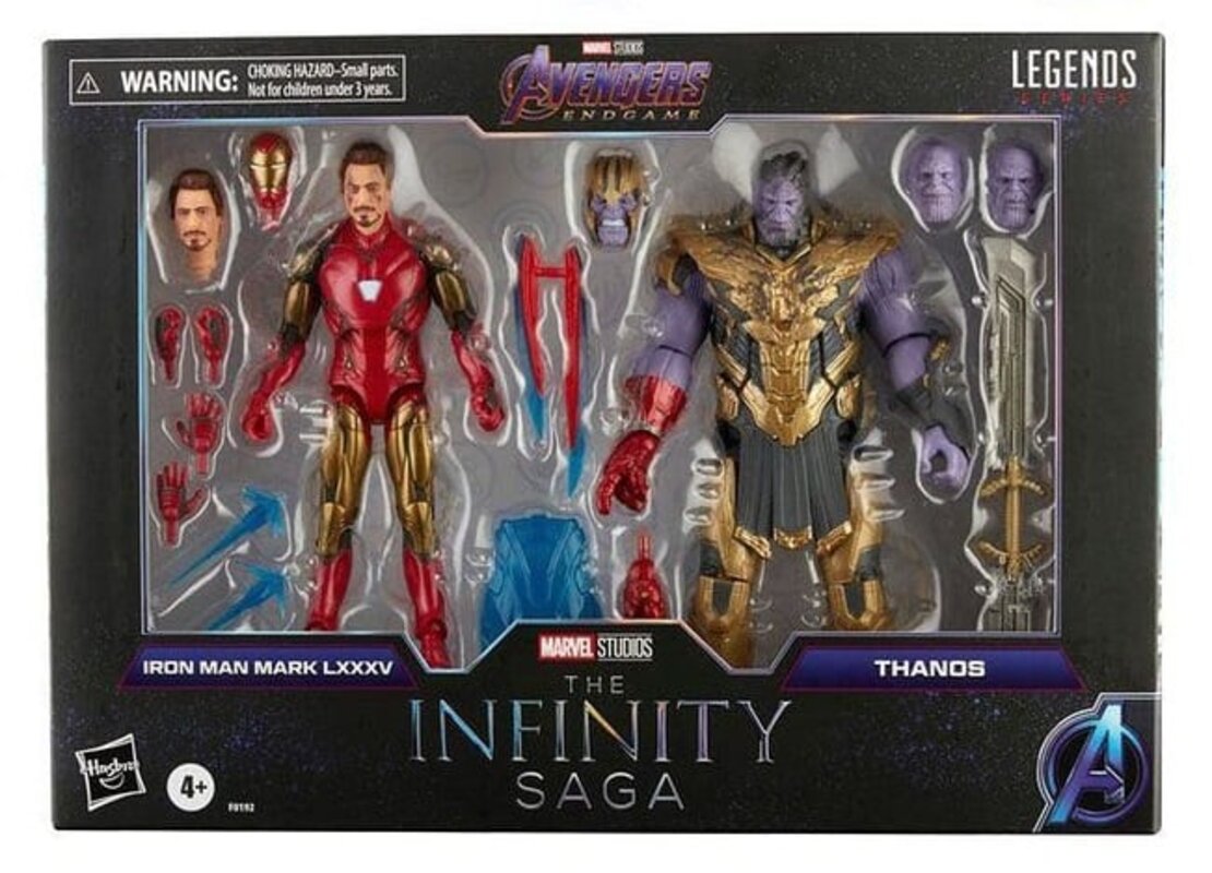 Marvel Legends - Iron Man Vs Thanos Infinity Saga