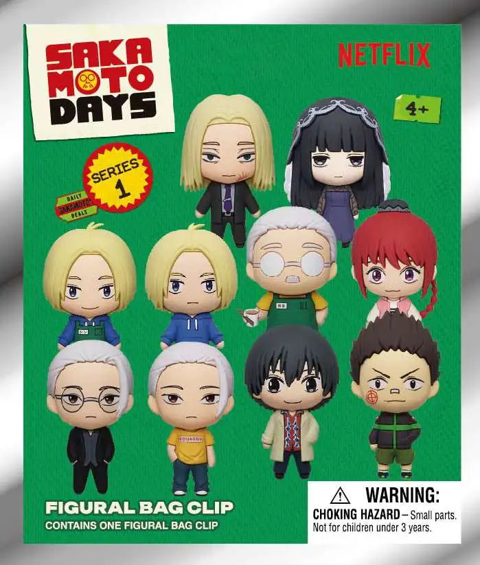 Figural Bag Clip - Sakamoto Days Series 1