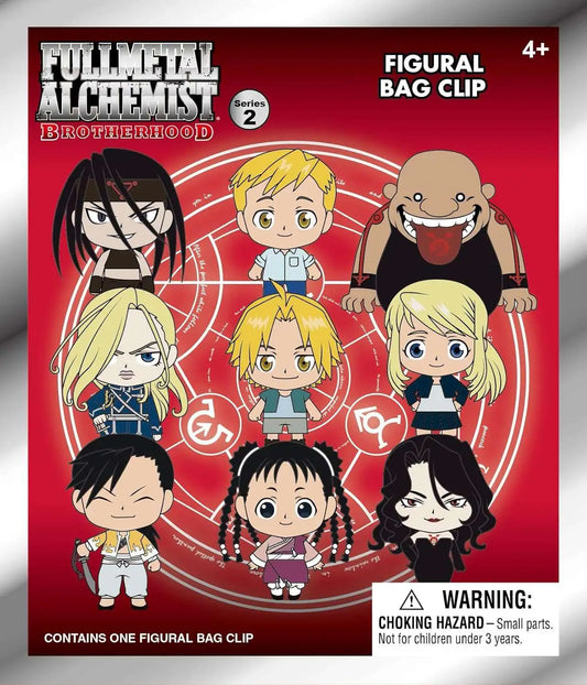 Figural Bag Clip - Full Metal Alchemist Series 2