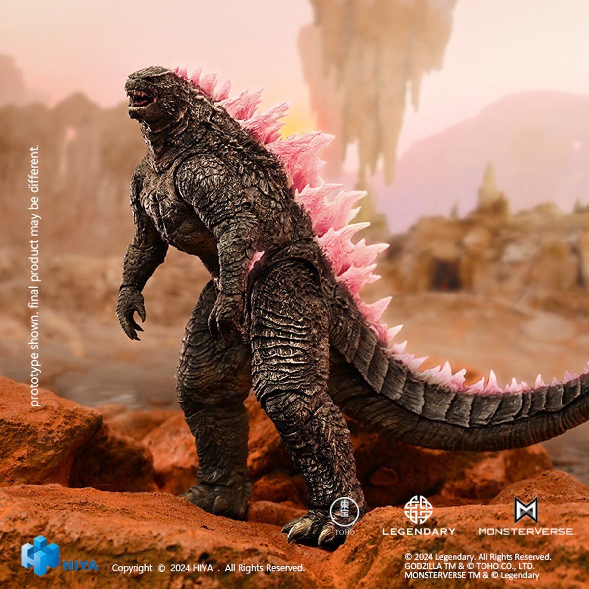 Godzilla x Kong: The New Empire Godzilla Exquisite Basic Action Figure Hiya Toys