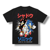 Playera Shadow vs Sonic - ARCADE