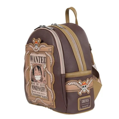 Mini Backpack Loungefly Wanted Monkey D. Luffy