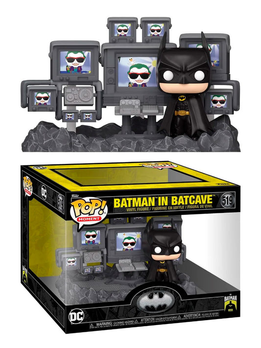 Funko POP Moments Deluxe Batman - Batman in Batcave