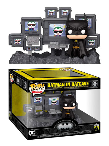 Funko POP Moments Deluxe Batman - Batman in Batcave