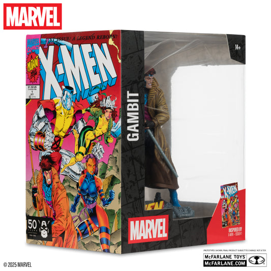 Mcfarlane Toys Marvel 1:10 - Gambit with Scene