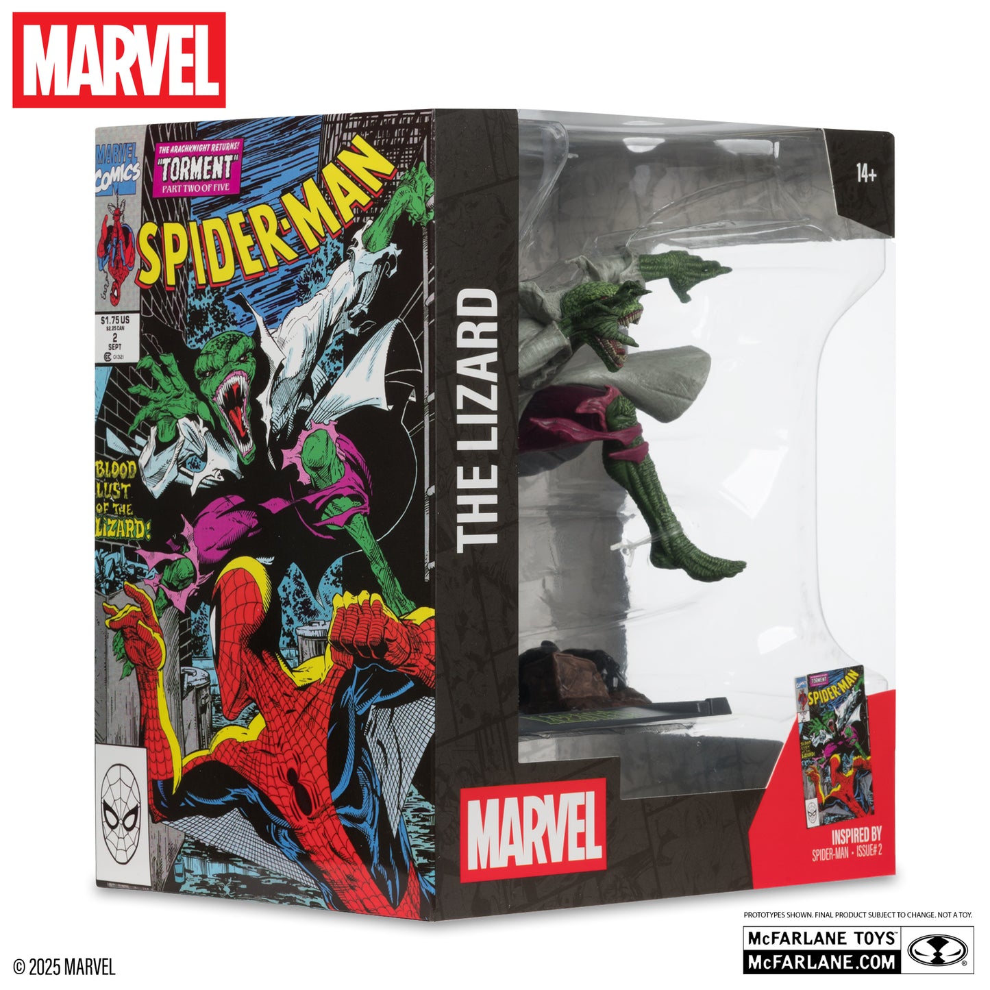 Mcfarlane Toys Marvel 1:10 - Lizard with Scene