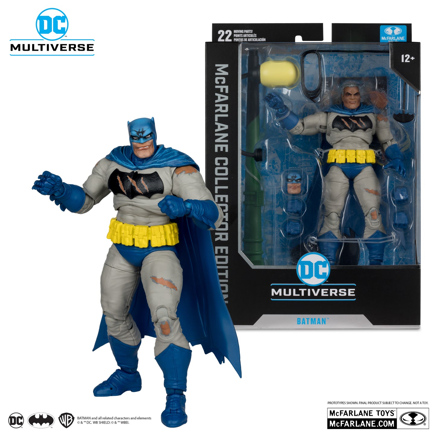 DC McFarlane Collector Edition - Batman Dark Knight Returns Battle Damage
