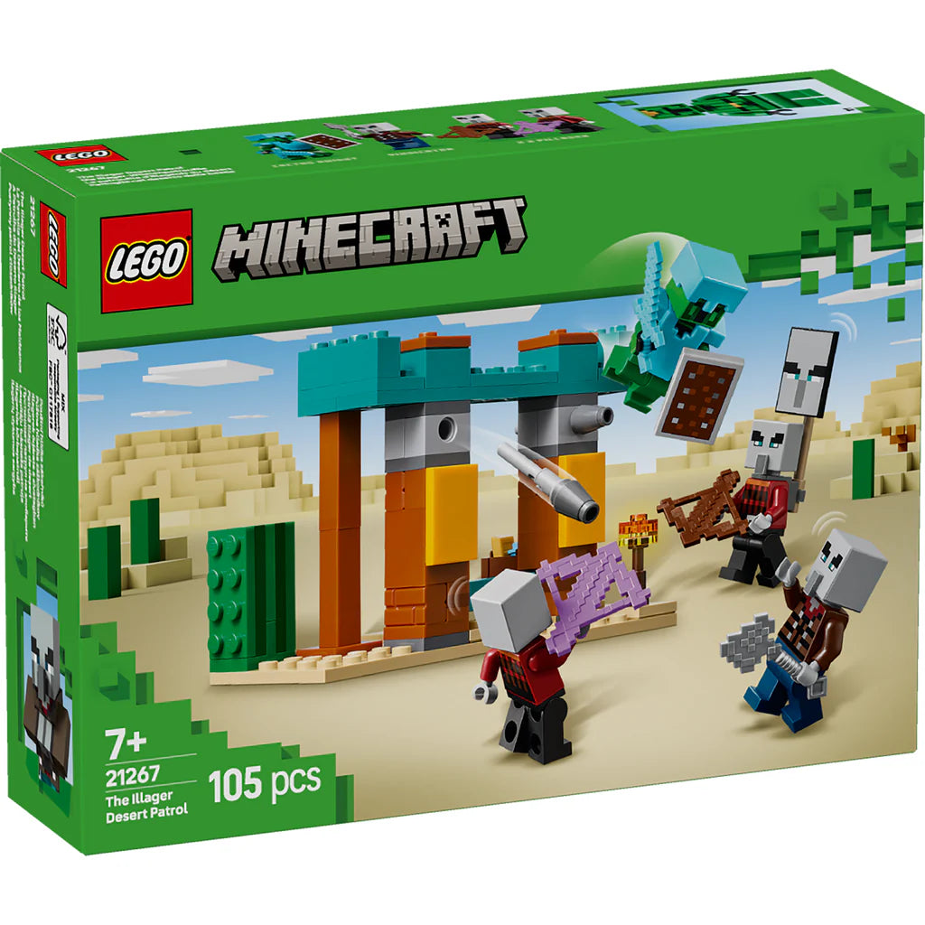 LEGO Minecraft - The Illager Desert Patrol