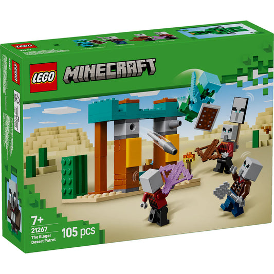 LEGO Minecraft - The Illager Desert Patrol