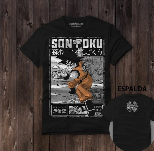 Playera Son Goku - Obzeno