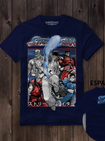 Playera Street Fighter - Obzeno