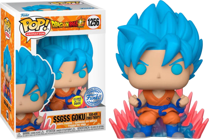 Funko POP Dragon Ball - SSGSS Goku (Kaio-Ken Times Twenty)