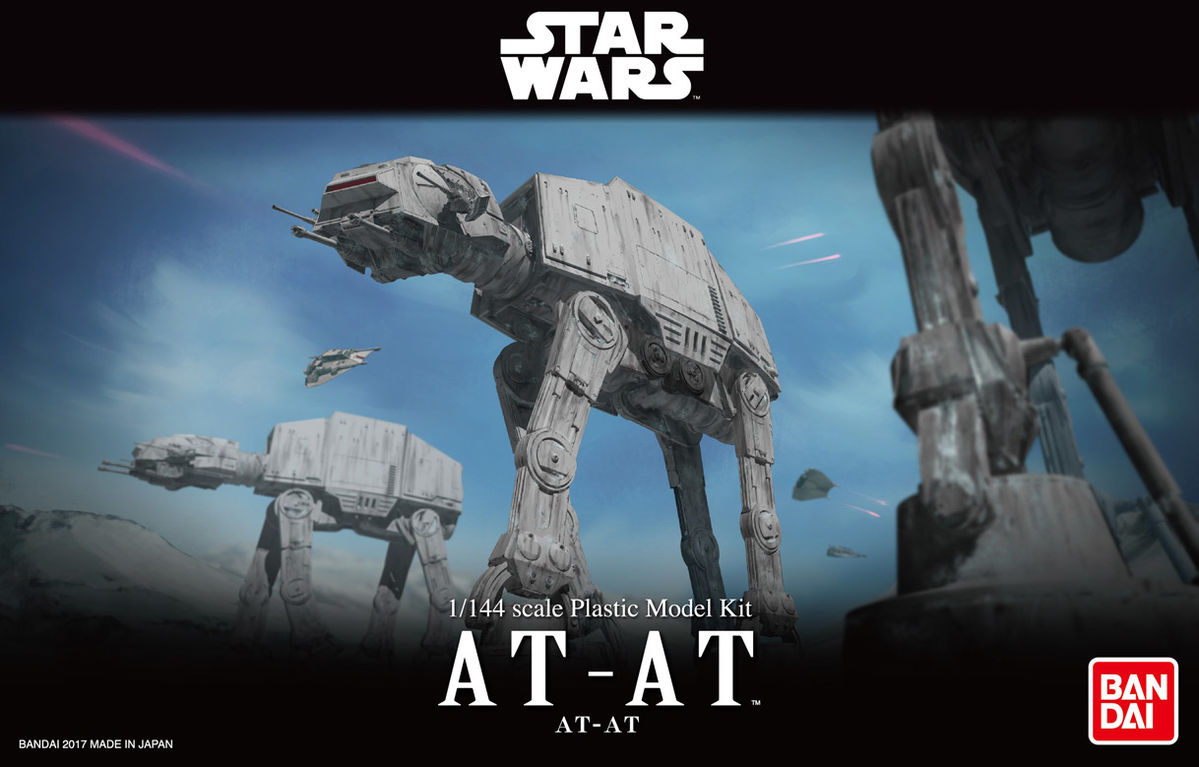 Bandai - Kit de construcción AT-AT Walker de Bandai Hobby Star Wars 1/144
