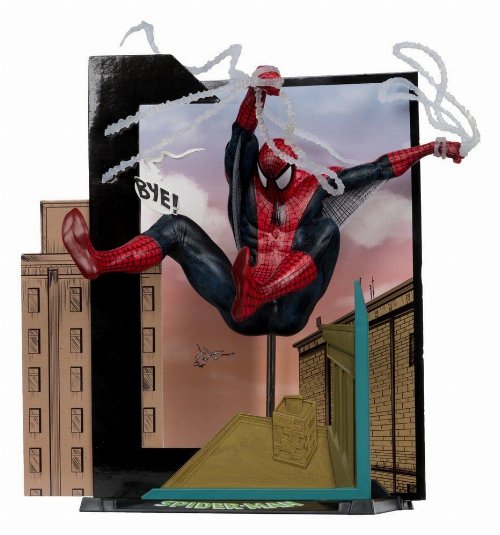 Mcfarlane Toys Marvel 1:10 - Spider-Man with Scene
