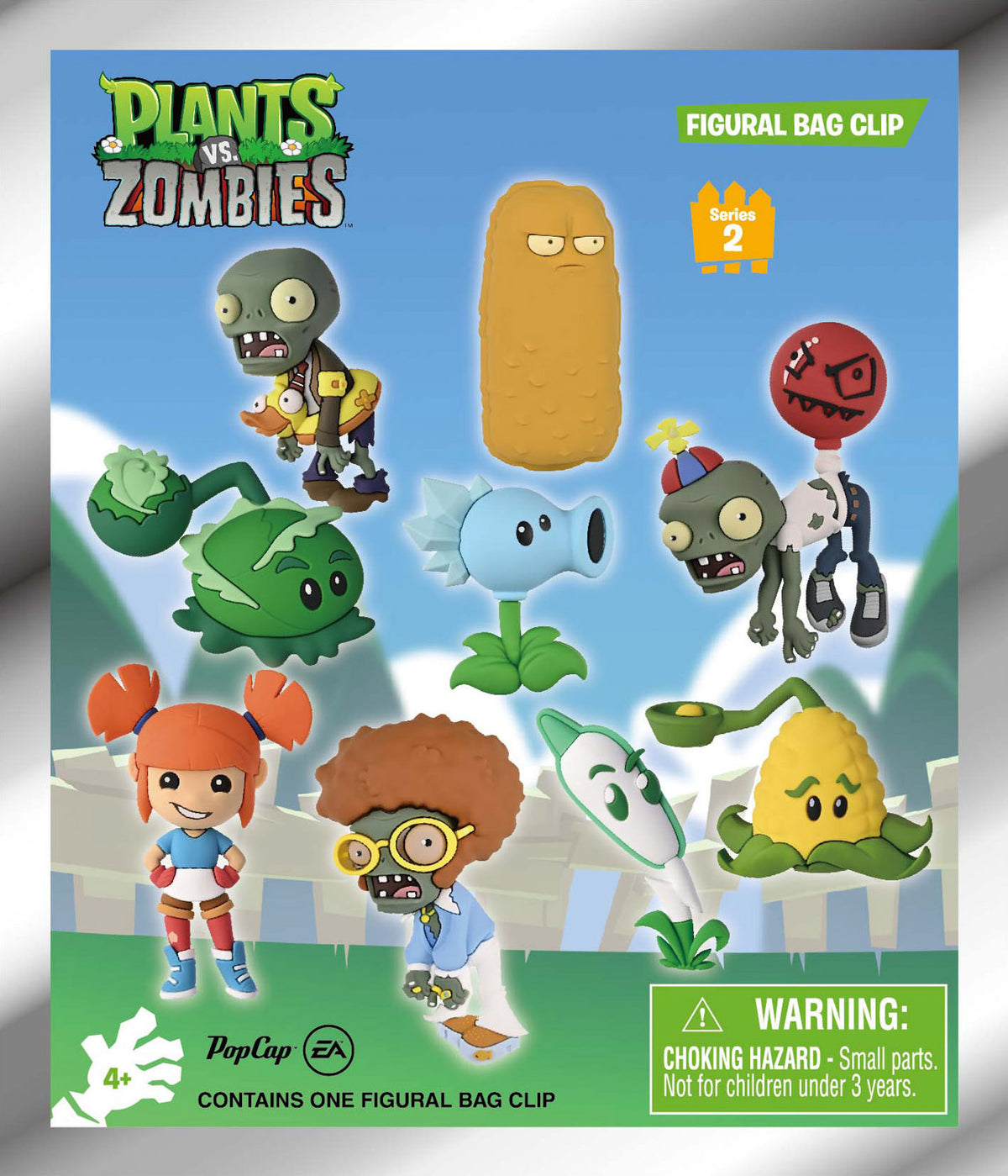 Figural Bag Clip - Plants vs Zombies Series 2