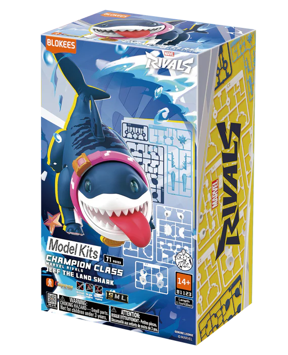 Blokees Model Kits - Champions Class Jeff - Marvel Rivals