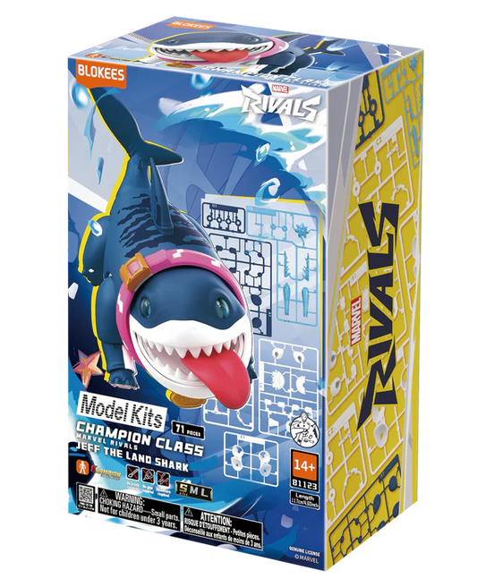 Blokees Model Kits - Champions Class Jeff - Marvel Rivals