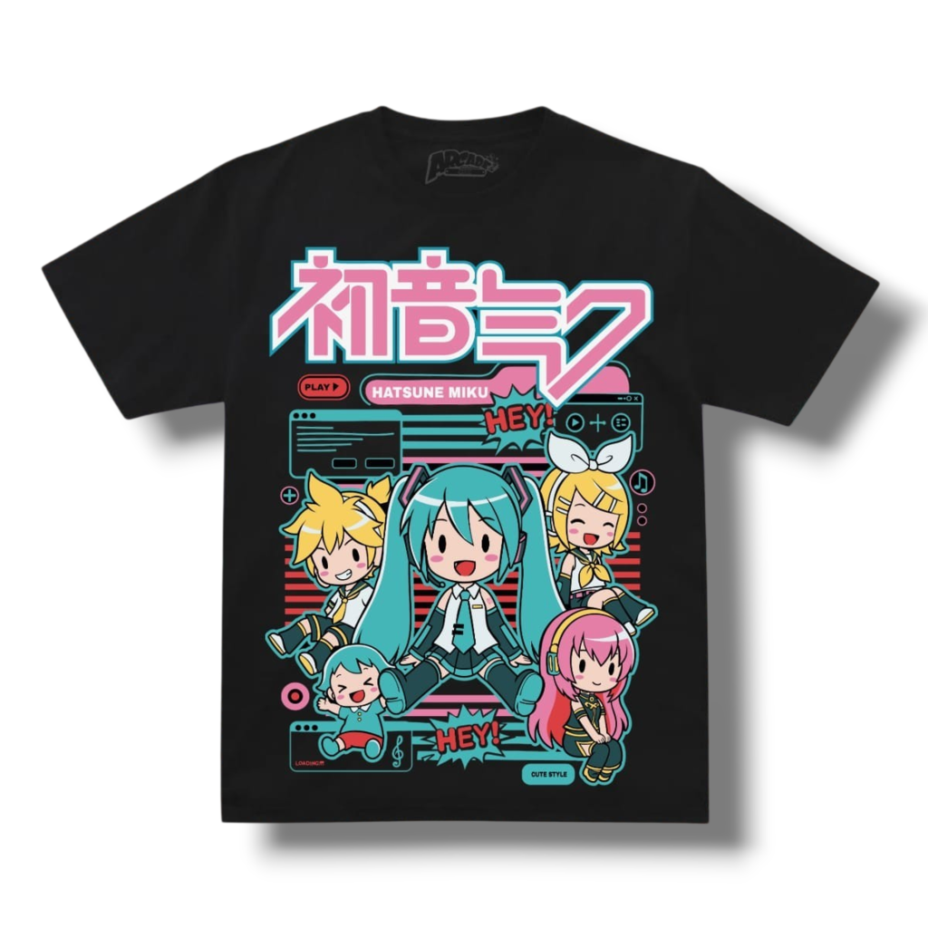 Playera Arcade - Vocaloid Hey!