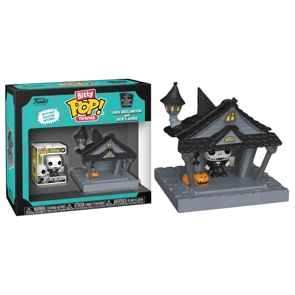 Funko Bitty POP Town - Jack skellington and Jack's House