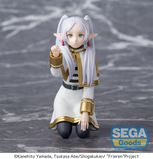 Sega Frieren Poking Something Statue