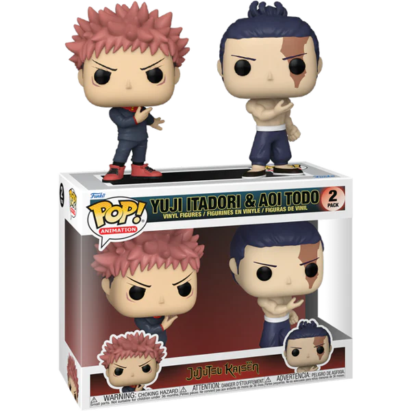 Funko Pop Jujutsu Kaisen - Itadori & Aoi Todo