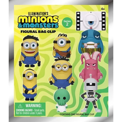 Figural Bag Clip - Minions & Monsters Series 2