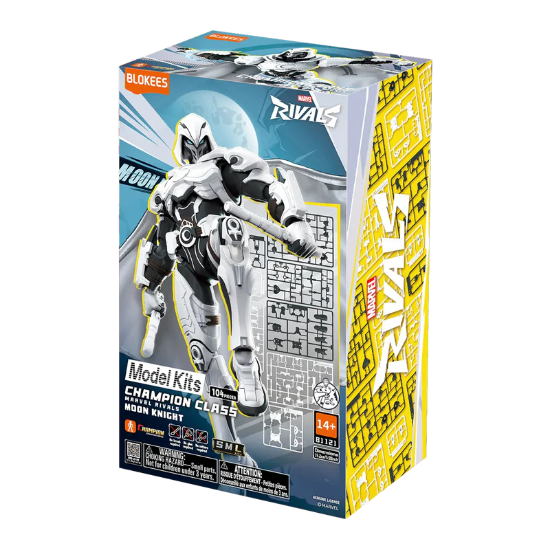 Blokees Model Kits - Champions Class Moon Knight Marvel Rivals