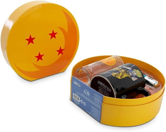 AbyStyle Set Vaso, Taza y Llavero - Dragon Ball Z