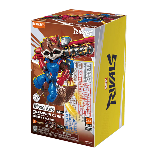 Blokees Model Kits Marvel Rivals - Rocket Racoon Champions Class