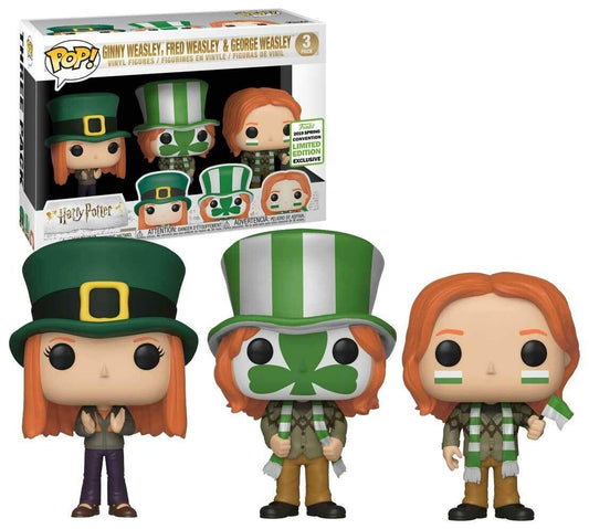 Funko POP 3Pack Harry Potter - Ginny/Fred/Geroge Weasley at Quidditch