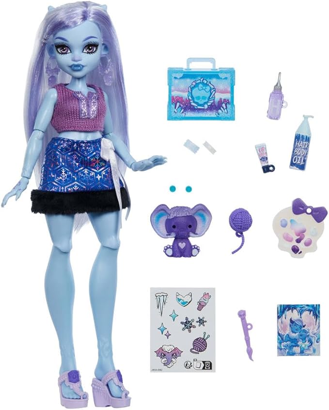 Monster High Self-Scare Secrets Abbey Bominable