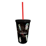 AbyStyle Vaso 16oz con tapa y popote