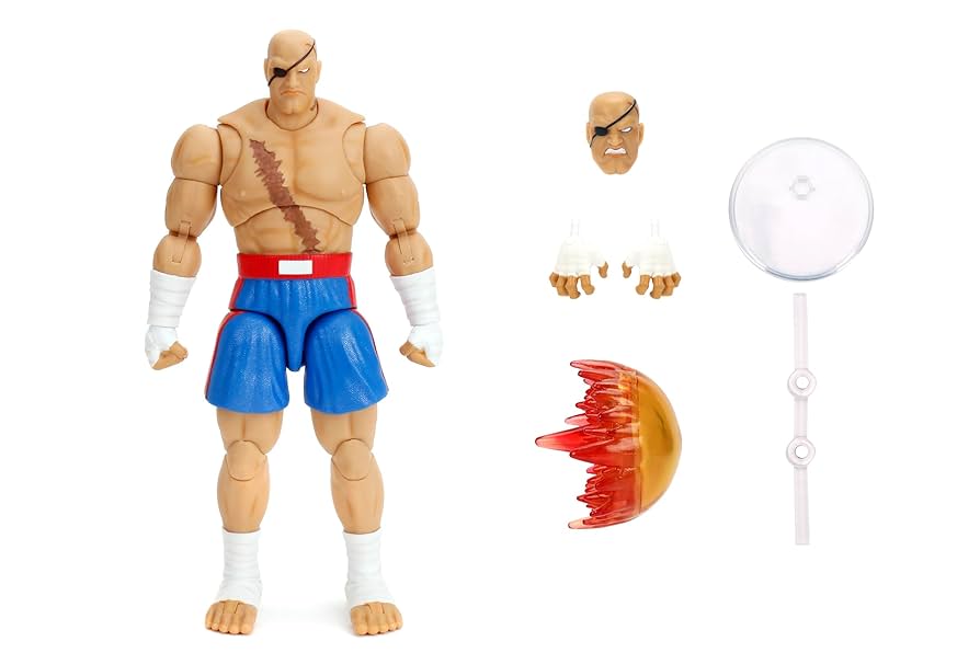Jada Toys Street Fighter - Sagat 6inch