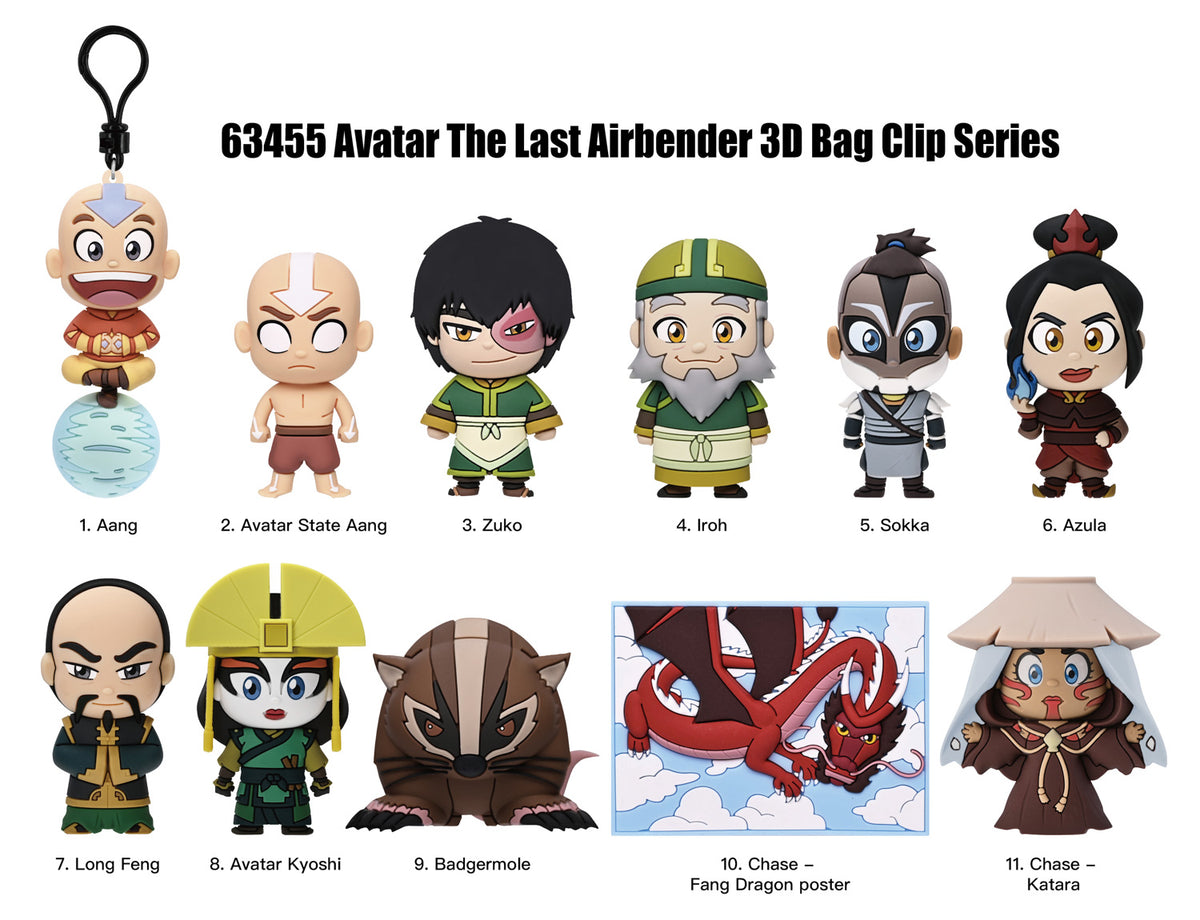 Figural Bag Clip - Avatar Series 4