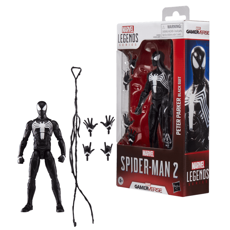 Marvel Legends Spider-Man 2 - Peter Parker Black Suit