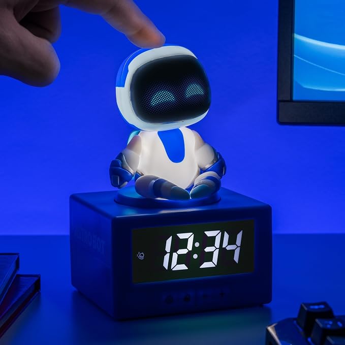 Astro Bot Icon Alarm Clock Paladone