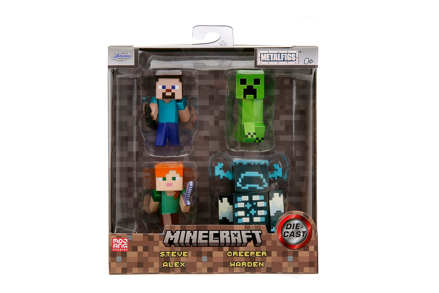 Jada Toys Metalfigs Minecraft 4pack
