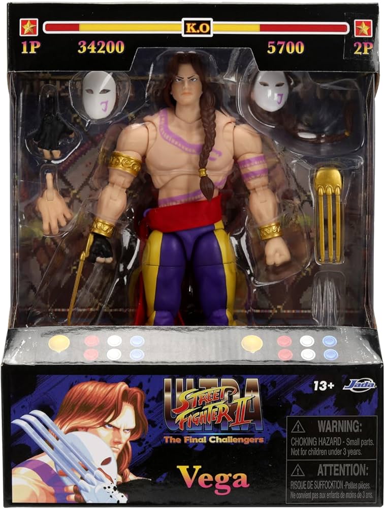 Jada Toys Street Fighter - Vega
